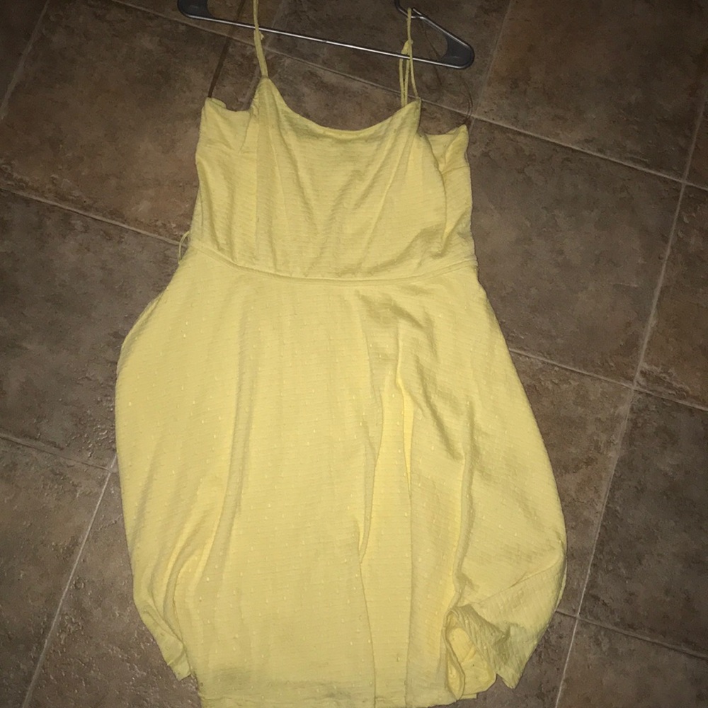 Yellow dress